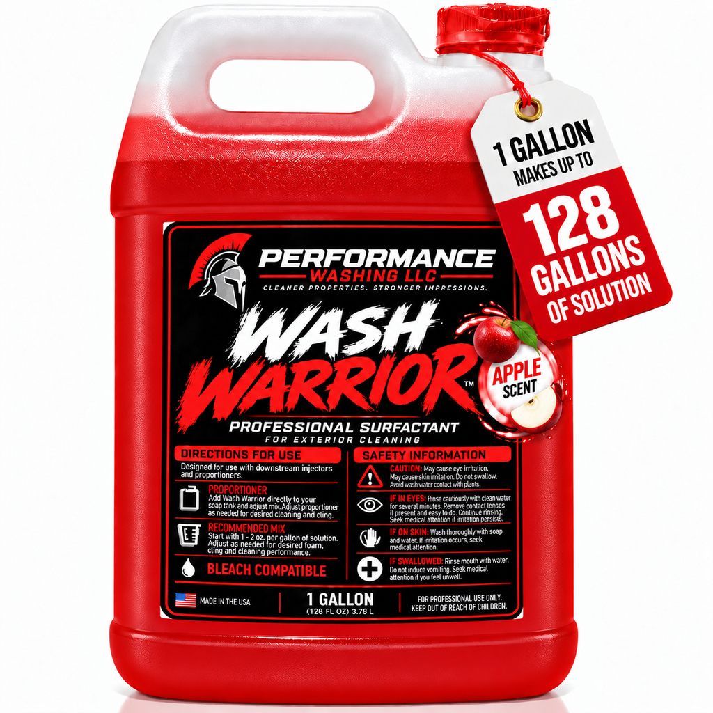Wash Warrior™ Professional Surfactant – Apple – 1 Gallon